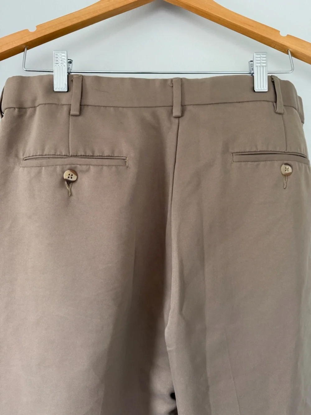 Croft & Barrow Men's Tan Chinos Straight-Leg Pants